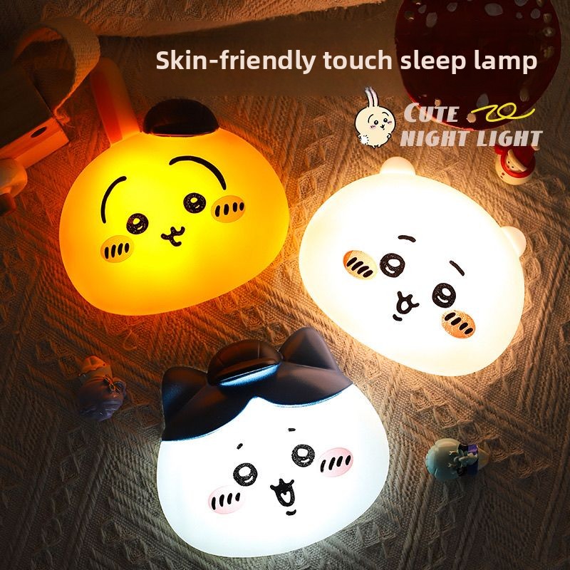 Room Decor Lighting Lamp - Chikawas Cute Cartoon Tap Light Hachiware