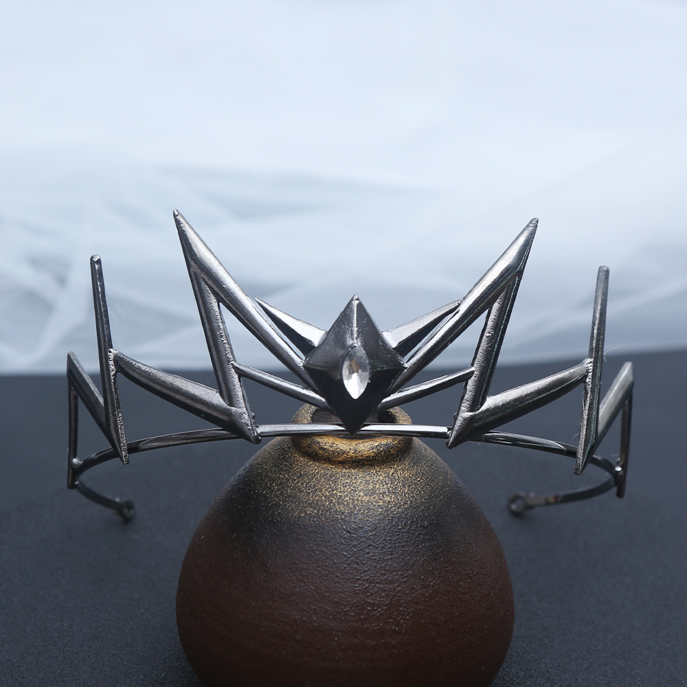 Elegant Decor & Lighting Llc - 1pc Gothic Geometric Spiked Crystal Hair