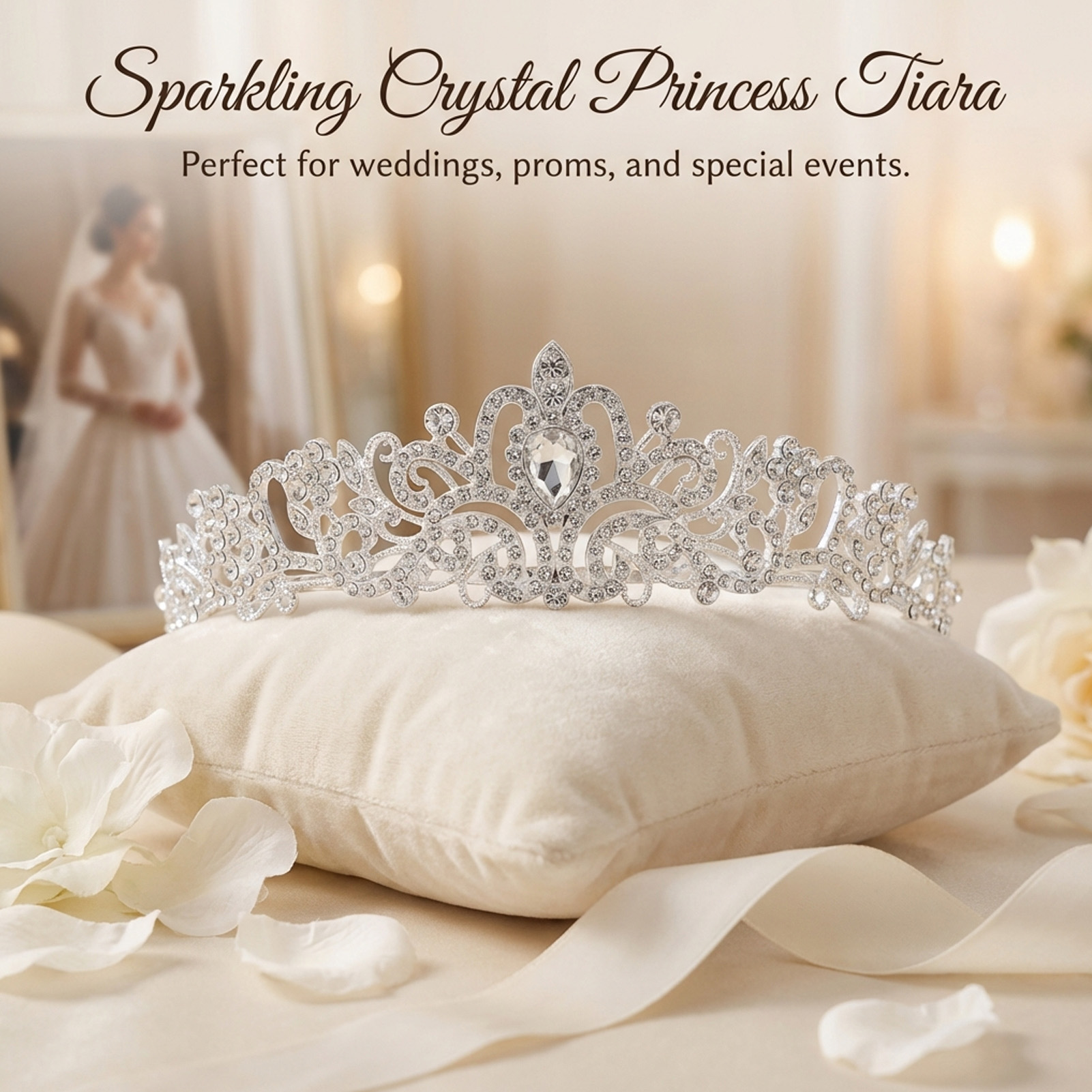 Elegant Bridal Crown Sparkly R - đánh giá và giá Elegant Decor & Lighting Llc
