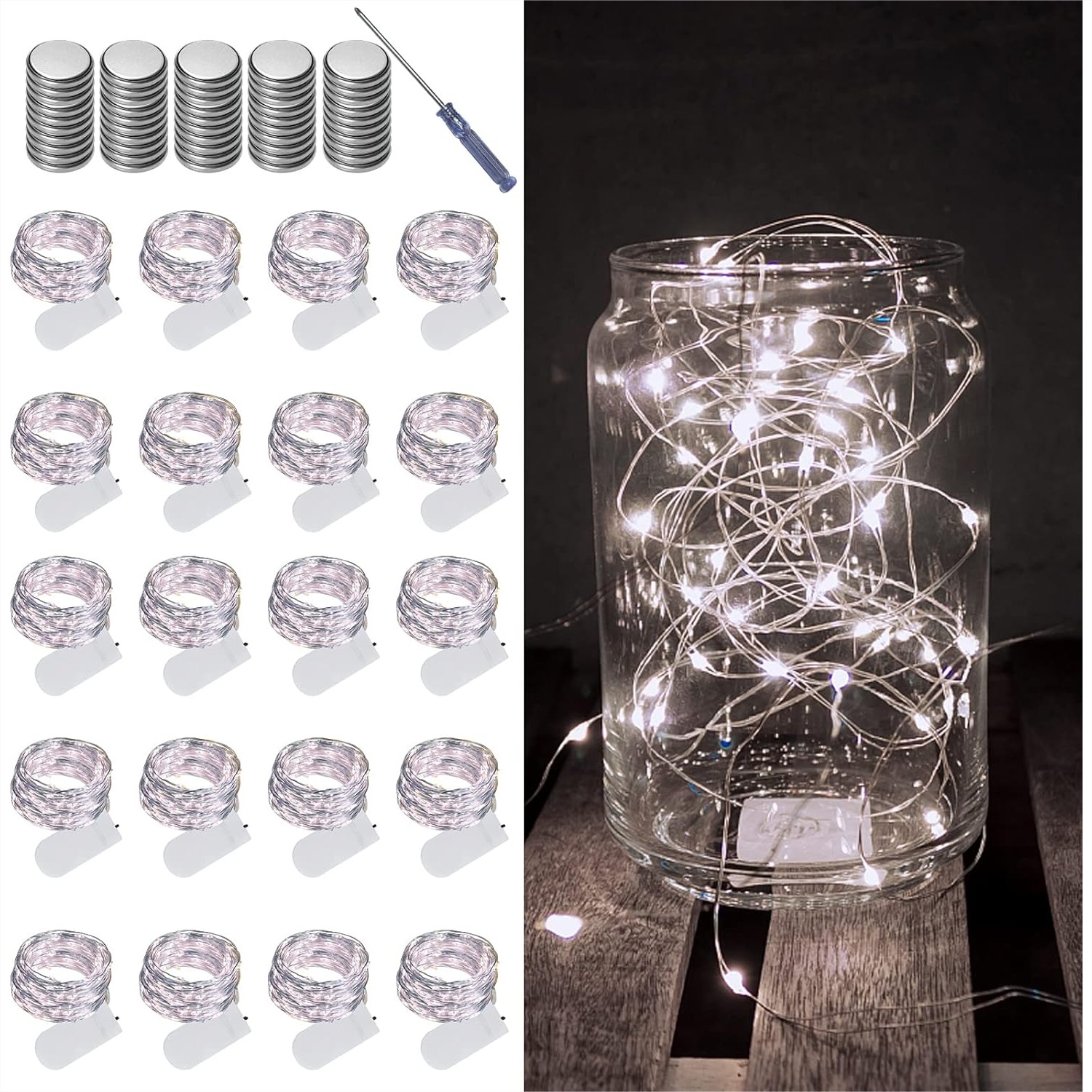 20 Pack Fairy Lights Battery O - đánh giá và giá Lighting Christmas Decor