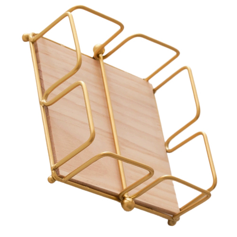 Modern Napkin Holder with Wood - đánh giá và giá Elegant Decor & Lighting Llc