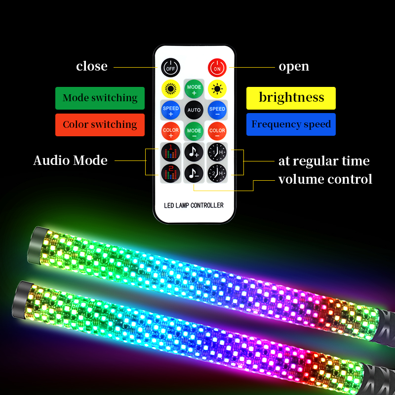 2FT RGB Flagpole Light LED Whi - đánh giá và giá Decor Kart Lighting