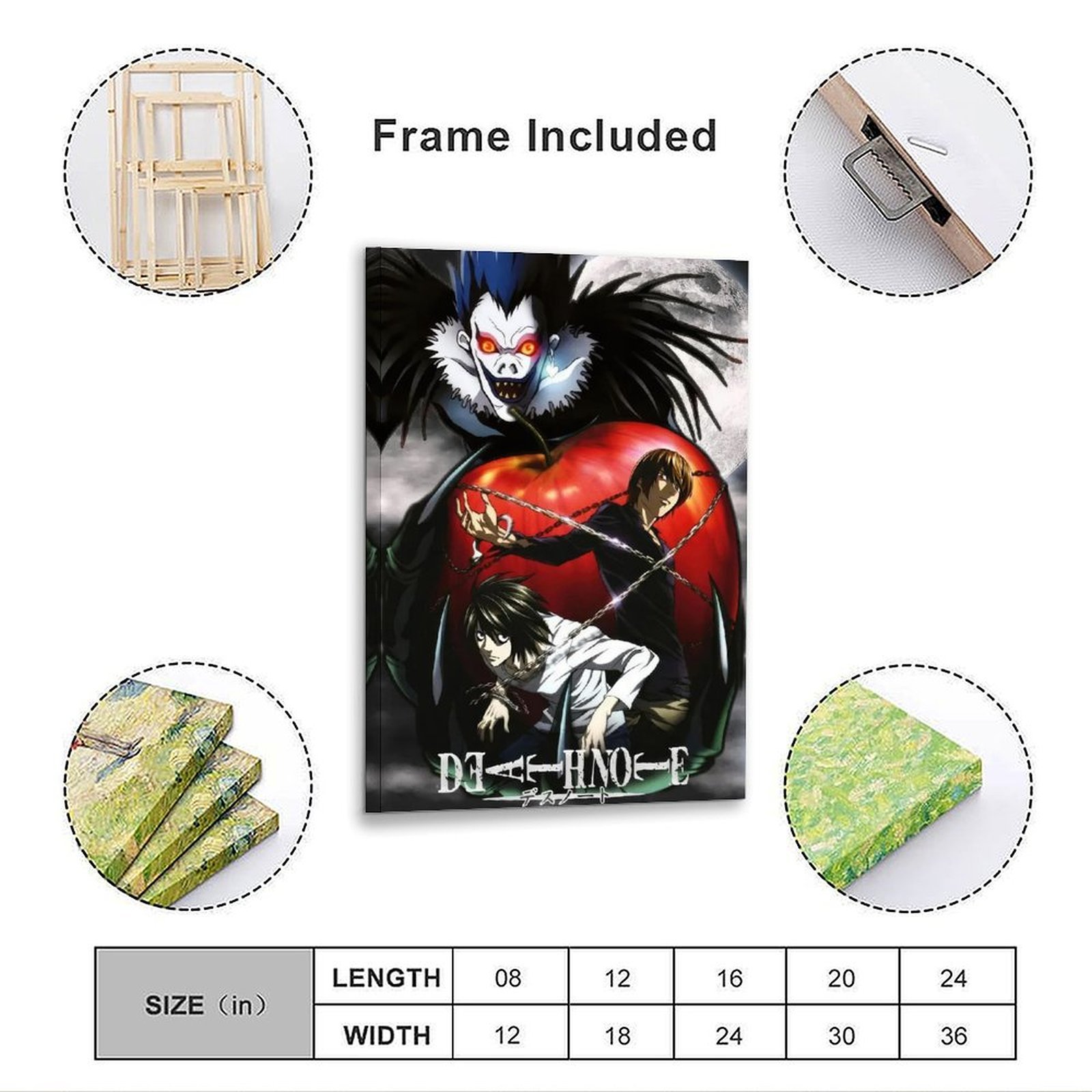 Death Note Anime Poster Ryuk L - đánh giá và giá Bathroom Lighting Decor Ideas