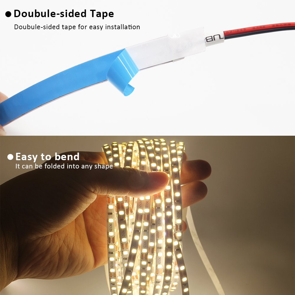 12V 5m LED Strip Light SMD 283 - đánh giá và giá Decor Lighting Hours