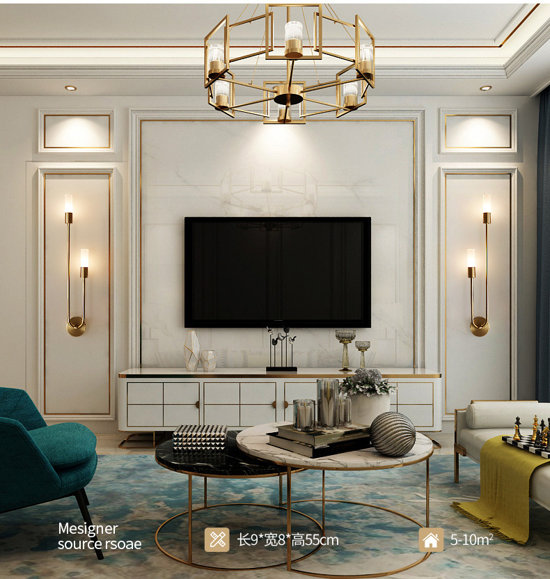 Retro Background Living Room A - đánh giá và giá Room Decor Lighting Lamp