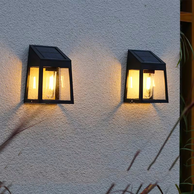 Solar Wall Light Outdoor Water - đánh giá và giá Decor Lighting Hours
