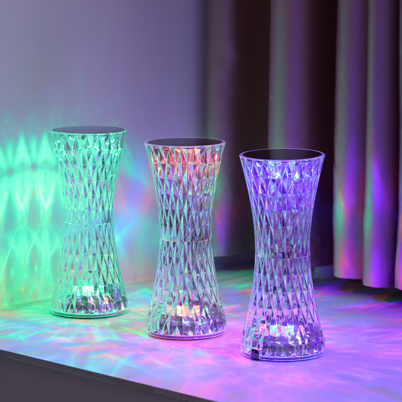 Crystal Bedside Table Lamps Xm - đánh giá và giá Room Decor Lighting Lamp