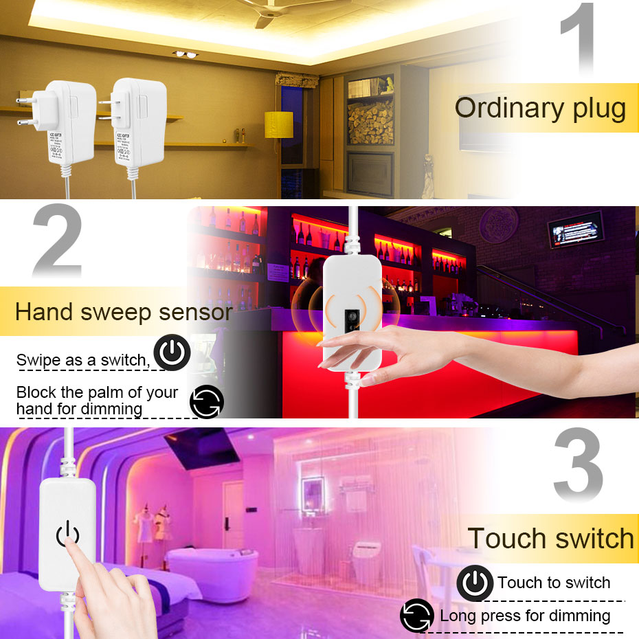 LED Strip Light 2835SMD DC12V  - đánh giá và giá Decor Lighting Hours