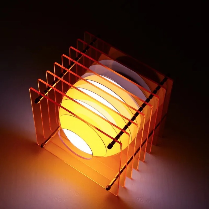 DIY Acrylic Thousand Layer Lam - đánh giá và giá Room Decor Lighting Lamp