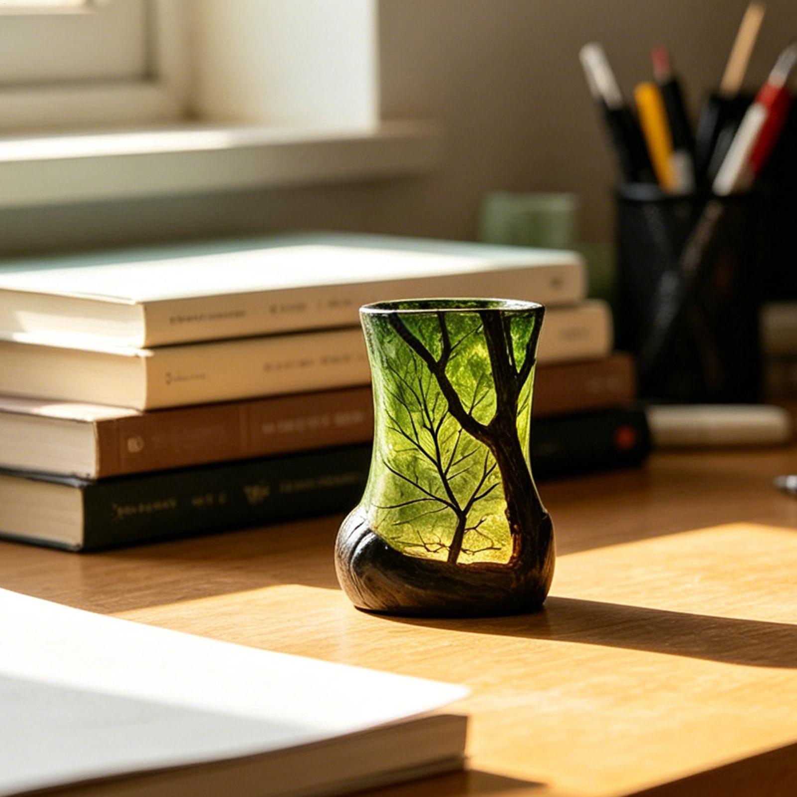 Bedside Table Lamp Forest Nigh - đánh giá và giá Room Decor Lighting Lamp
