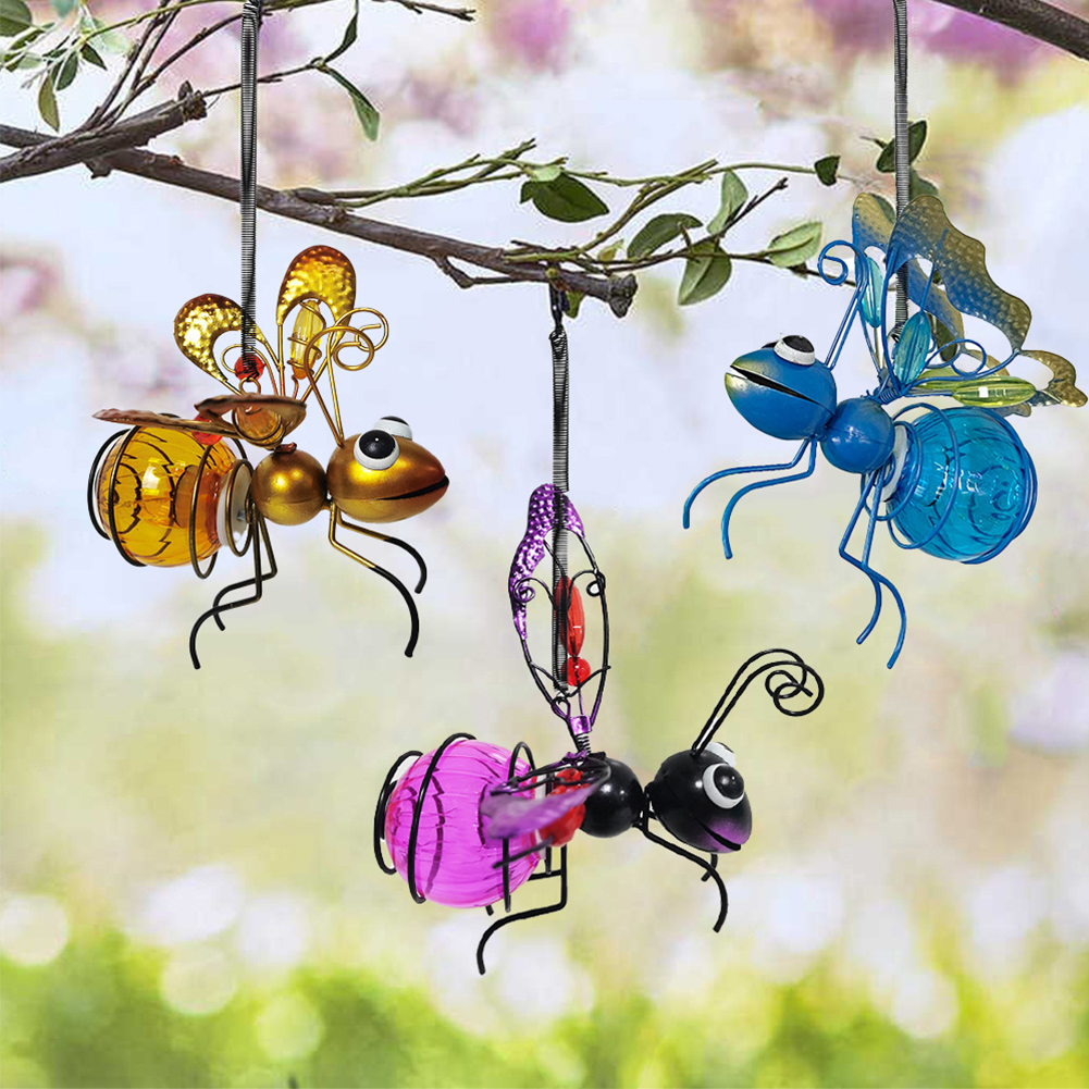 Solar Metal LED Outside Bugs w - đánh giá và giá Lighting Bug Decor