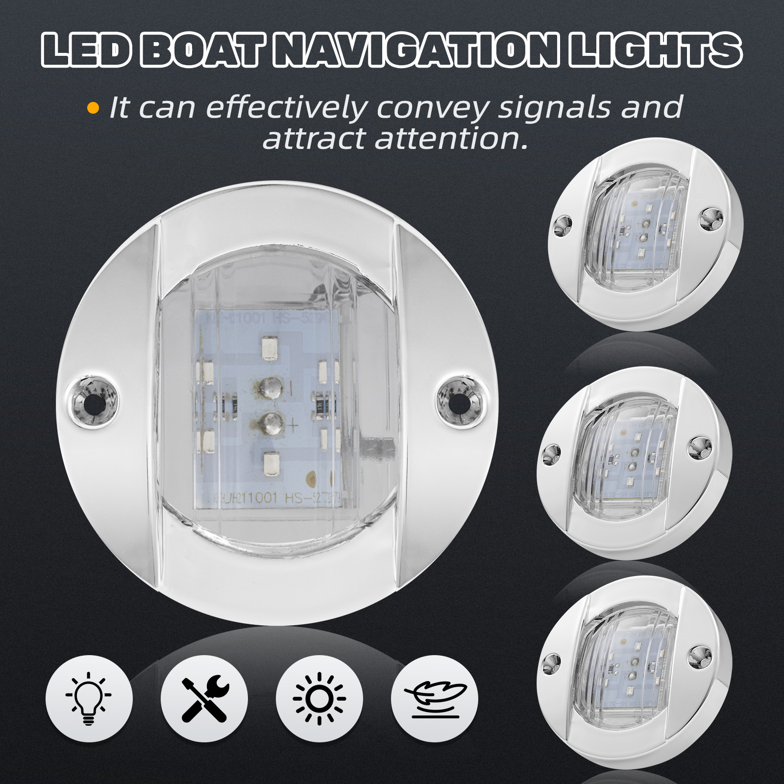 4Pcs 12V LED Marine Boat Inter - đánh giá và giá Lighting Interior Decor