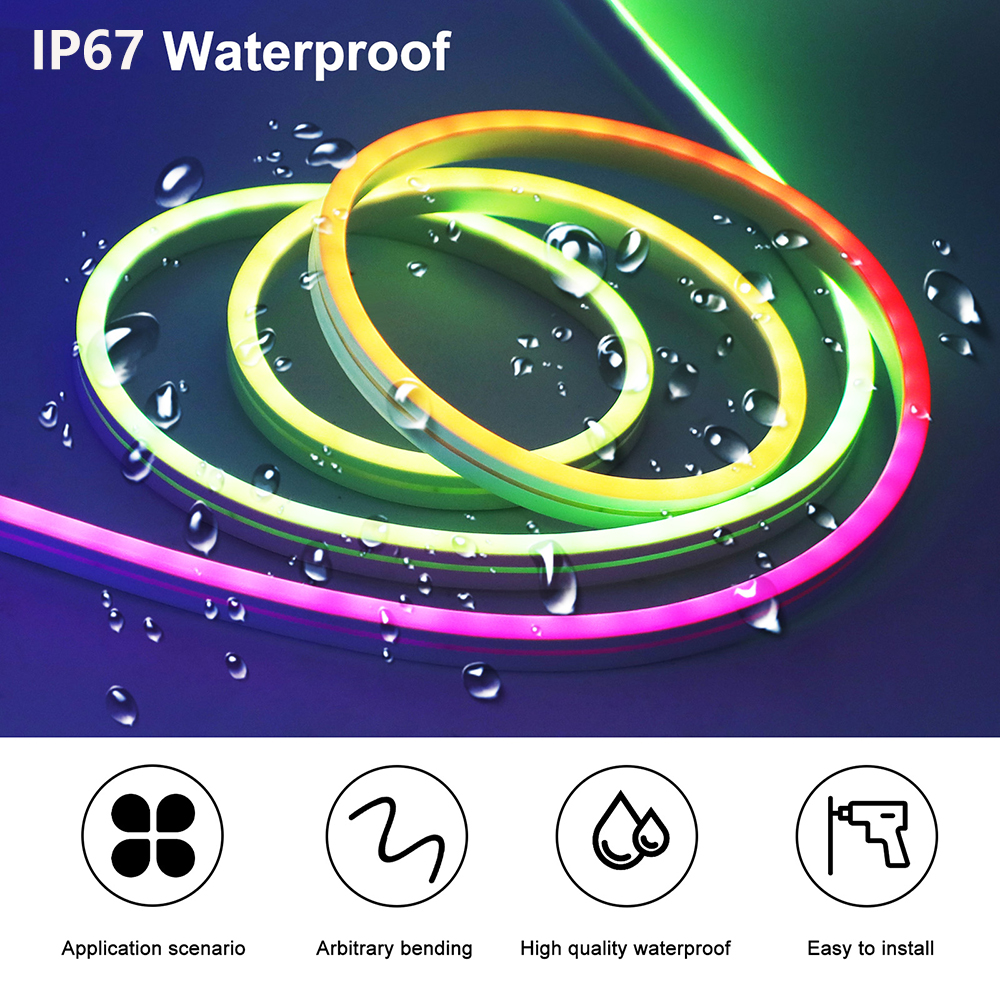 WiFi Smart RGB Neon LED Strip  - đánh giá và giá Decor Lighting Hours