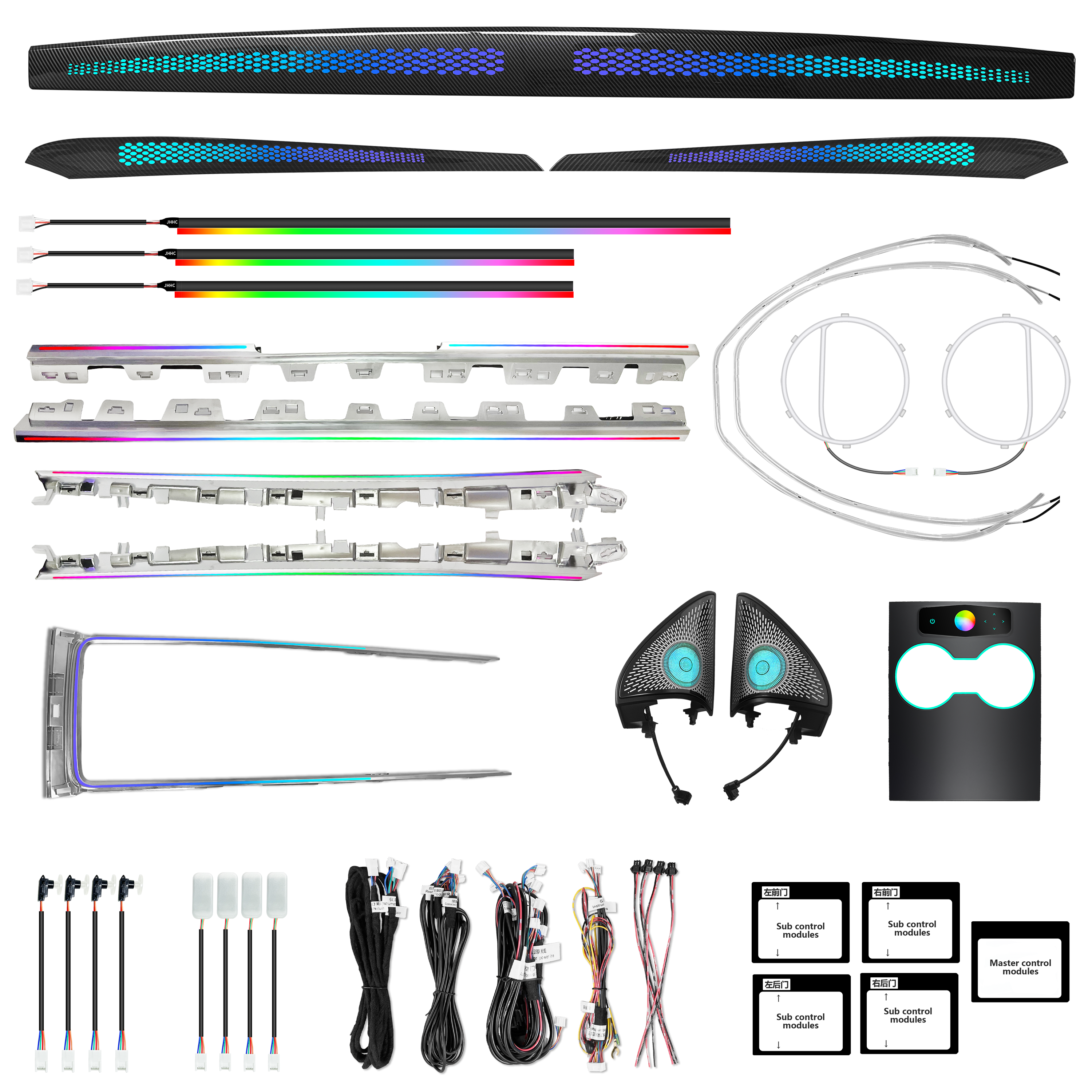 Upgrade Symphony Led Car Inter - đánh giá và giá Lighting Interior Decor