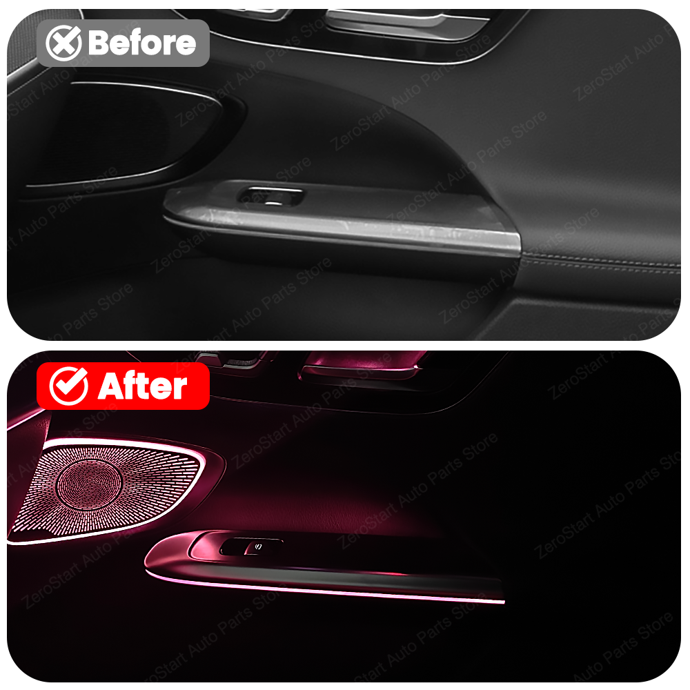 64 Color Car LED For Mercedes  - đánh giá và giá Lighting Decor Inc