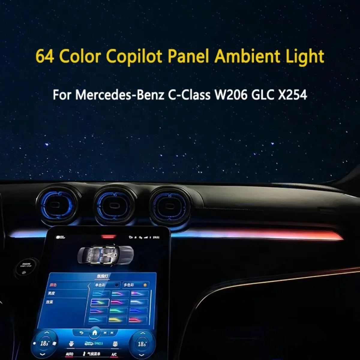 For Mercedes Benz C-Class GLC  - đánh giá và giá Lighting Decor Inc