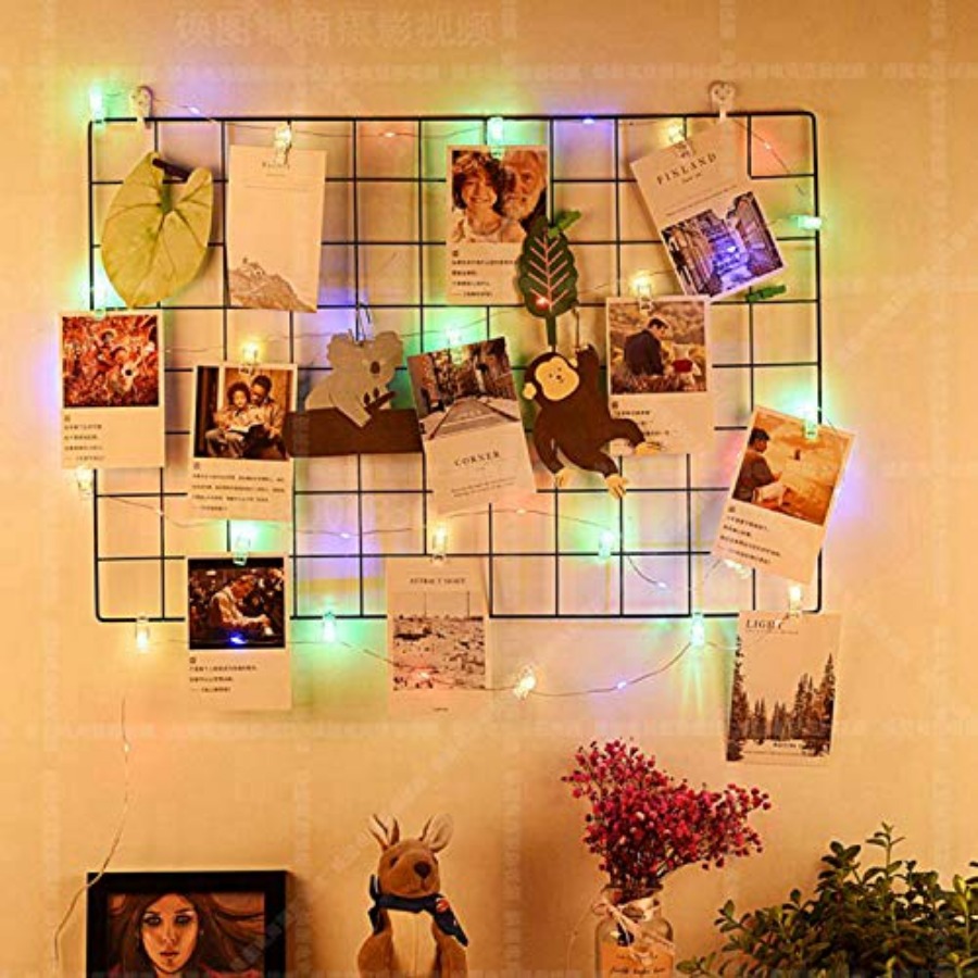 50 LEDs 20 Photo Clips String  - đánh giá và giá Lighting Decor Photos