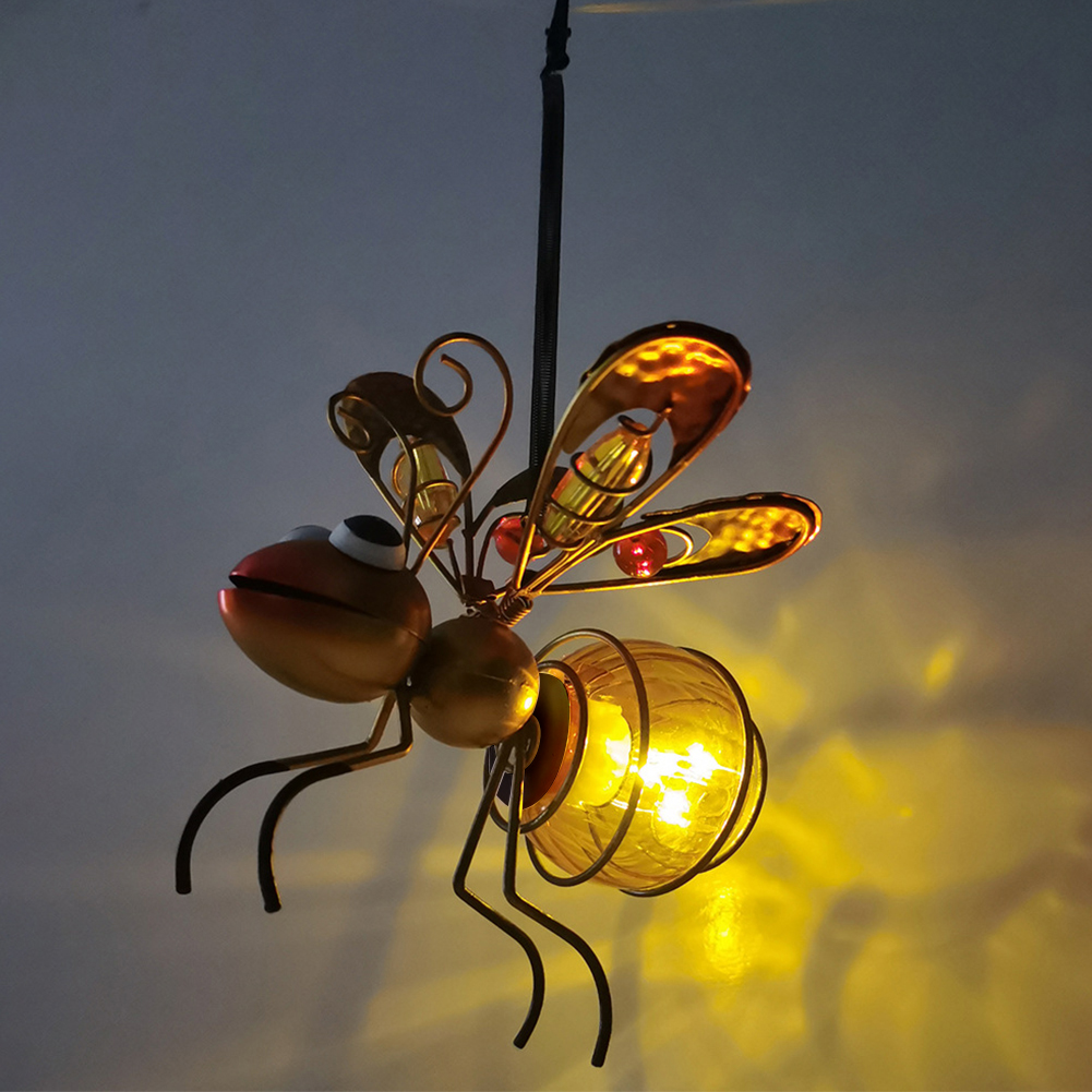 Solar Powered Hanging Bug Ligh - đánh giá và giá Lighting Bug Decor