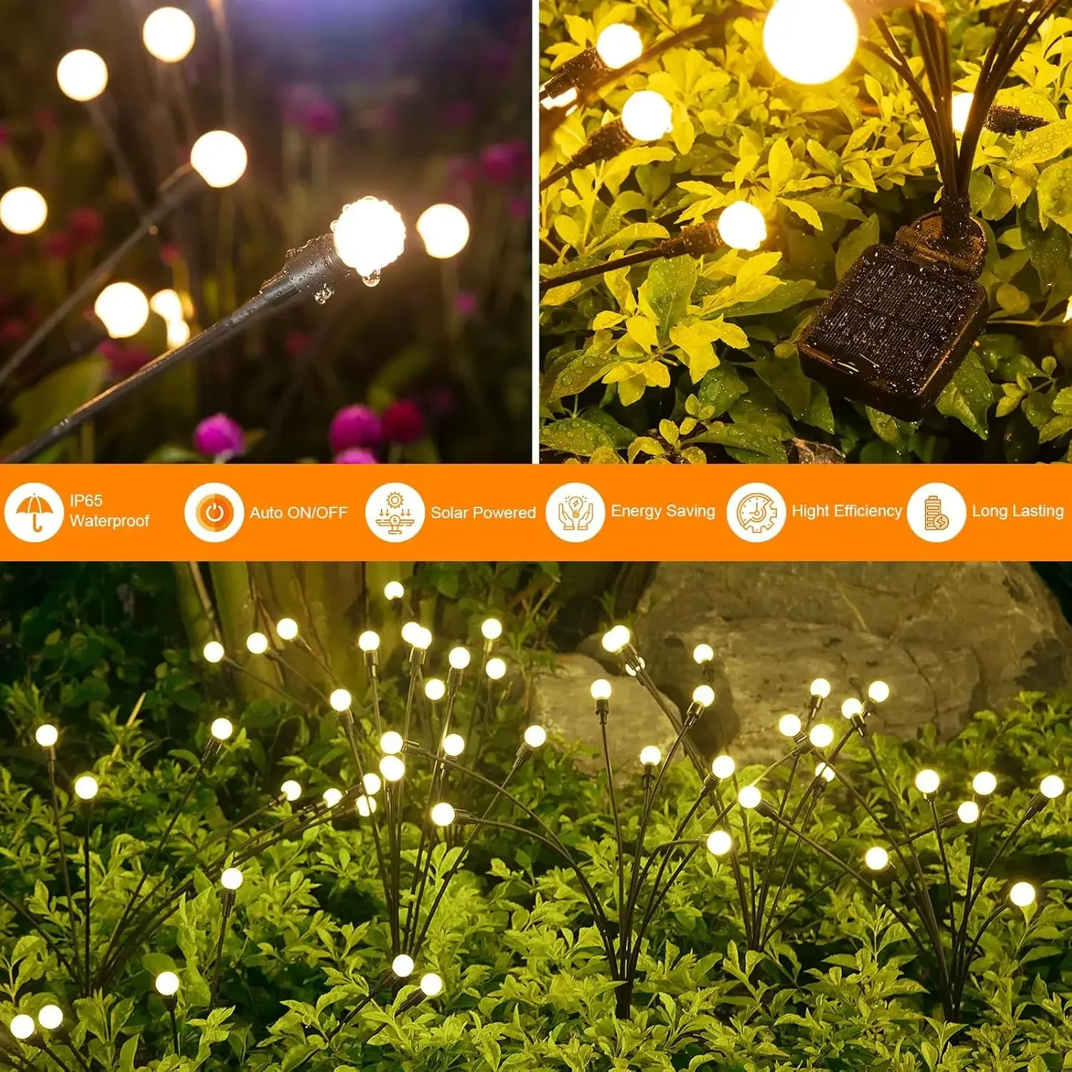 Solar Garden Lights 12 Pack 96 - đánh giá và giá Unique Lighting Decor