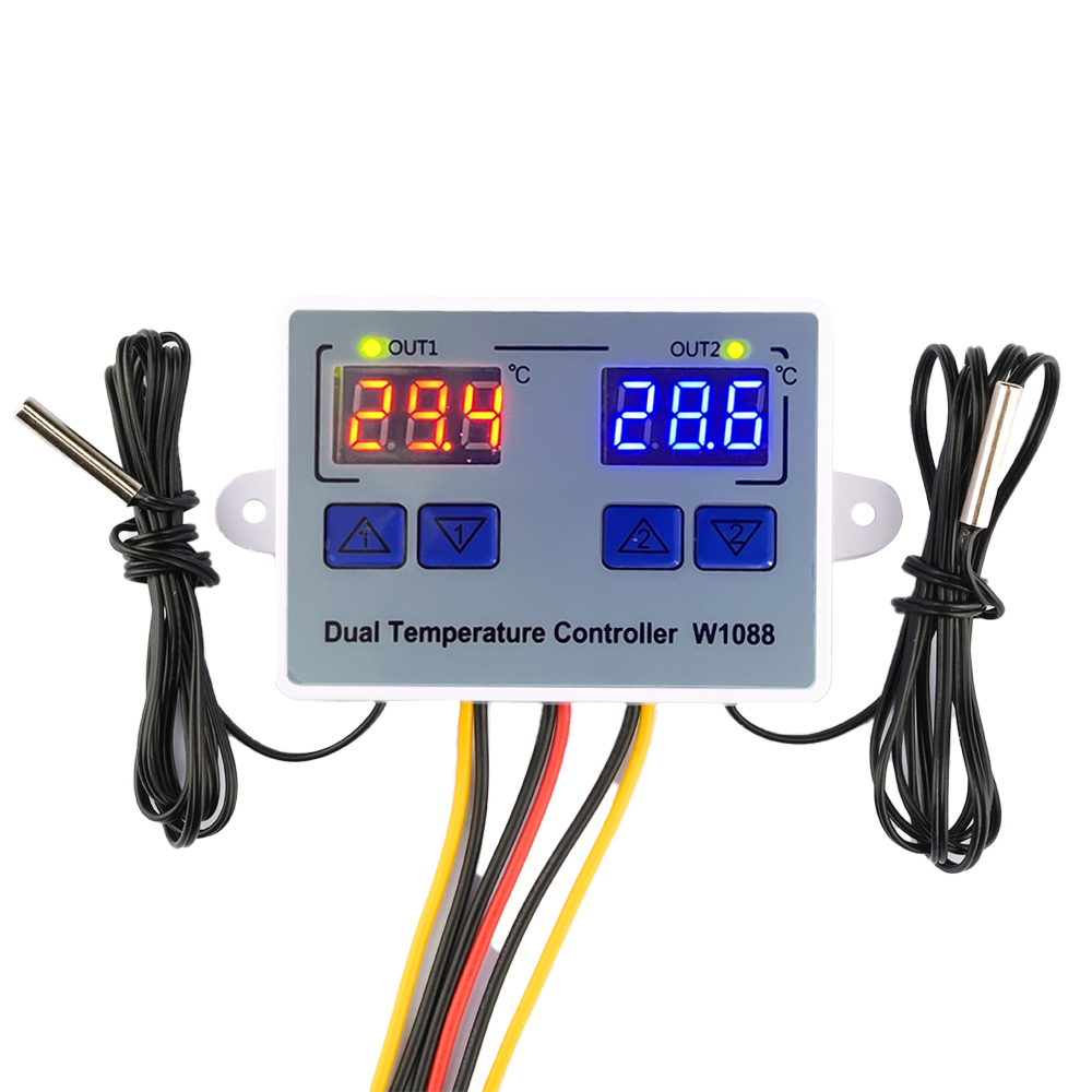 W1088 Dual LED Digital Tempera - đánh giá và giá Lighting Gallery