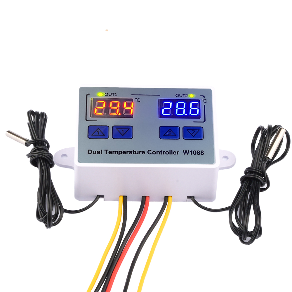 W1088 Dual LED Digital Tempera - đánh giá và giá Lighting Gallery