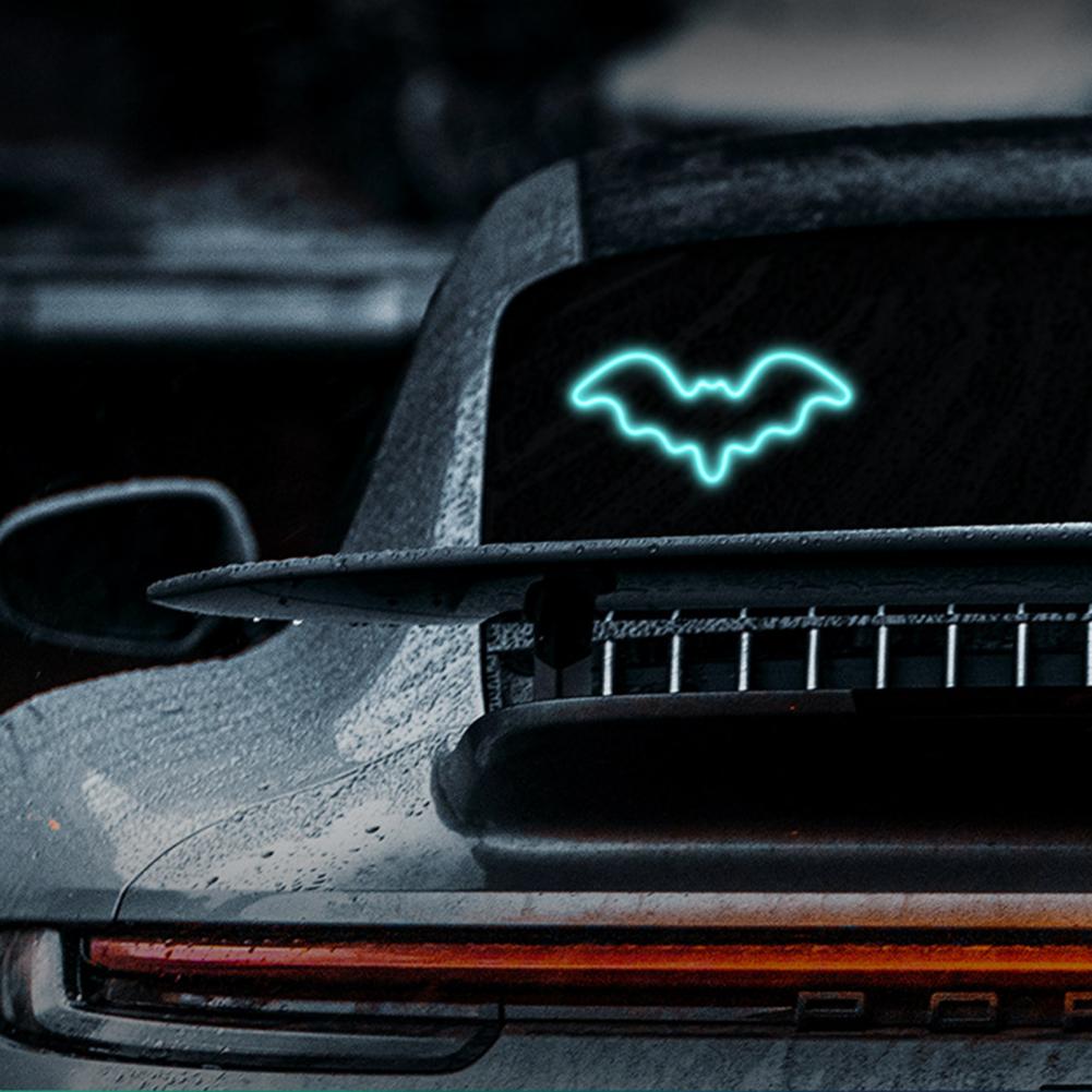 Solar Bat Shape LED Car Window - đánh giá và giá Unique Lighting Decor