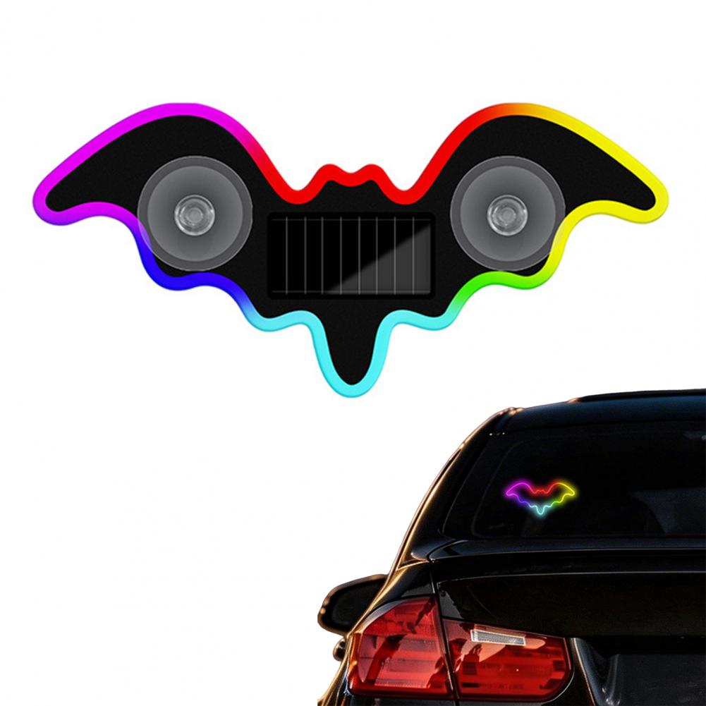 Solar Bat Shape LED Car Window - đánh giá và giá Unique Lighting Decor