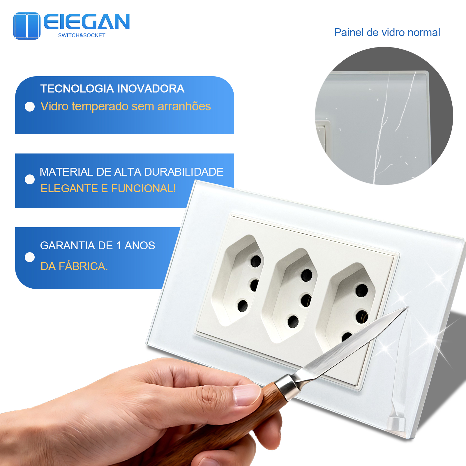 ELEGAN 118mm White Brazil Temp - đánh giá và giá Lighting Decor Inc