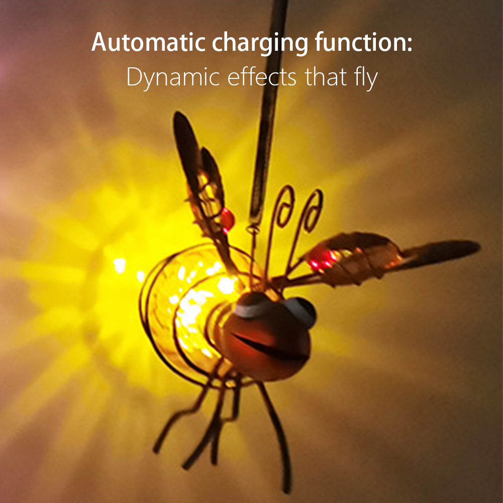LED Solar Iron Insect Fairy Li - đánh giá và giá Lighting Bug Decor