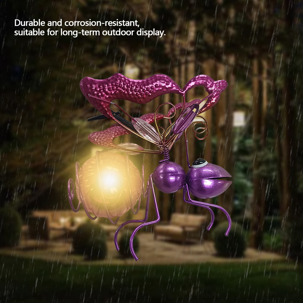 LED Solar Iron Insect Fairy Li - đánh giá và giá Lighting Bug Decor