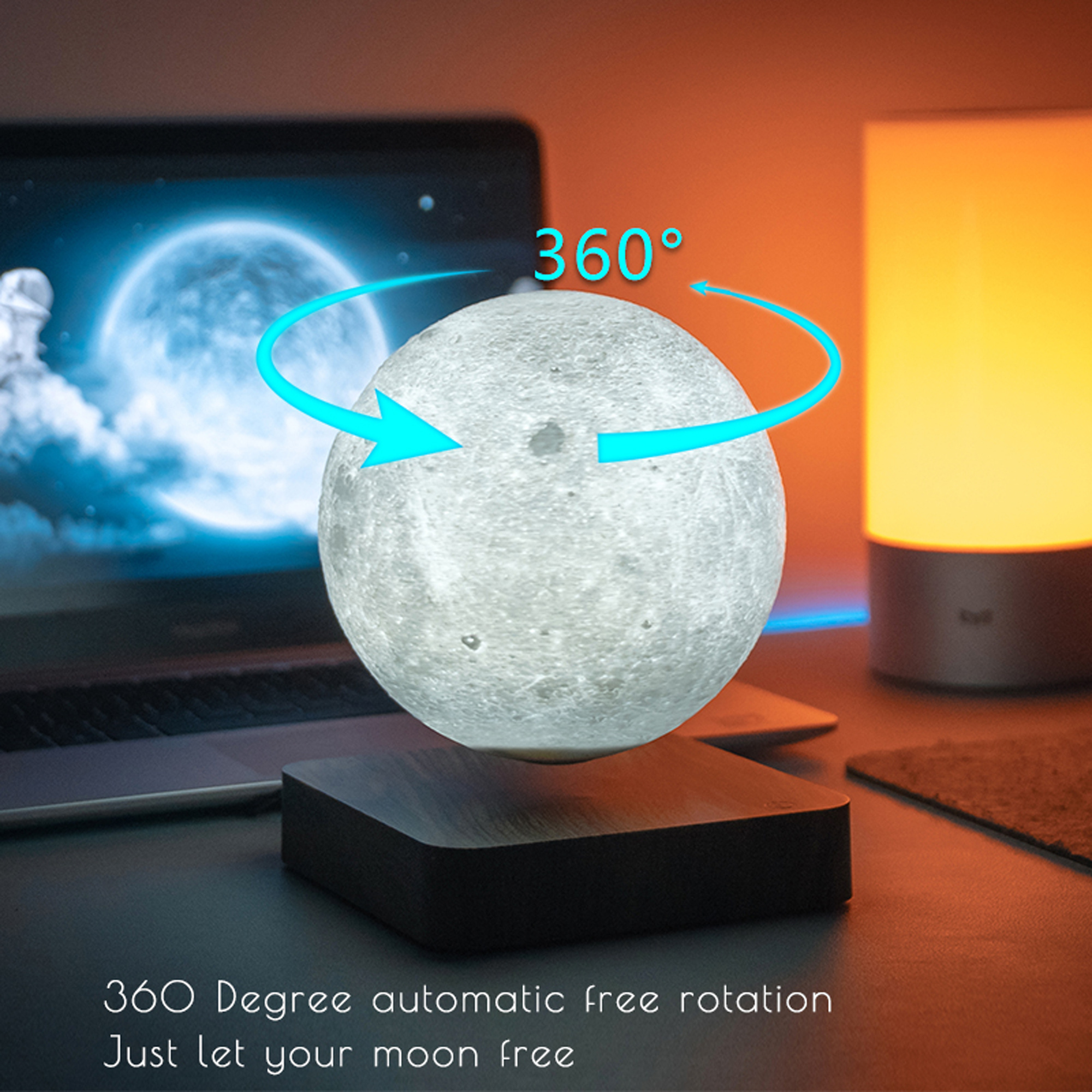 Minimalism Magnetic Levitation - đánh giá và giá Room Decor Lighting Lamp