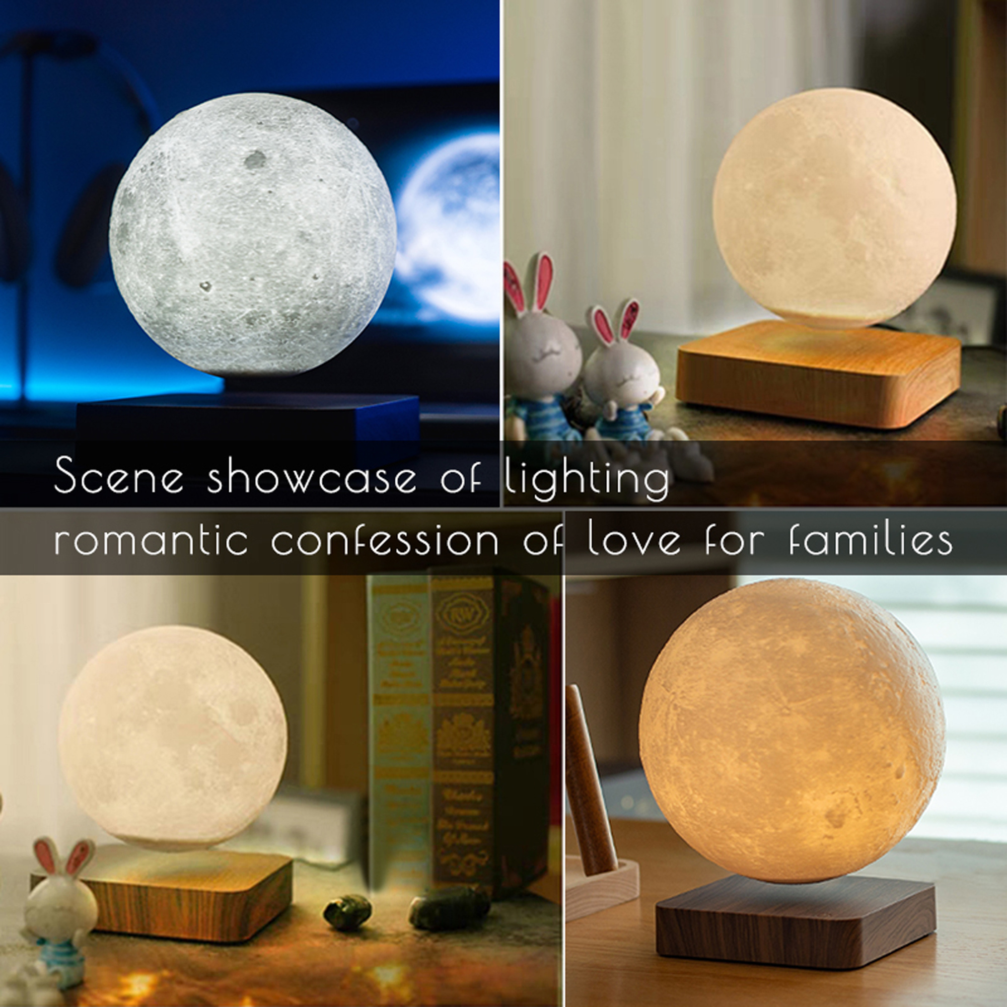 Minimalism Magnetic Levitation - đánh giá và giá Room Decor Lighting Lamp