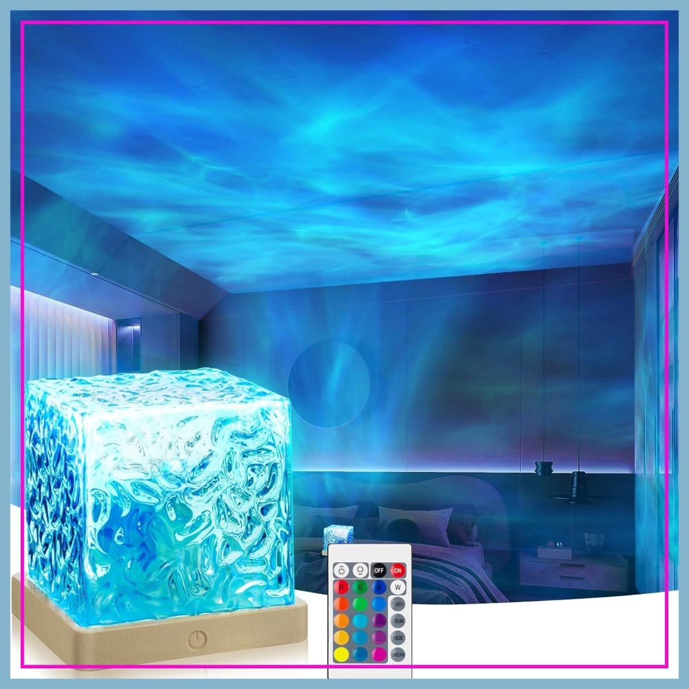 Ocean Wave Projector Light, 16 - đánh giá và giá Room Decor Lighting Lamp
