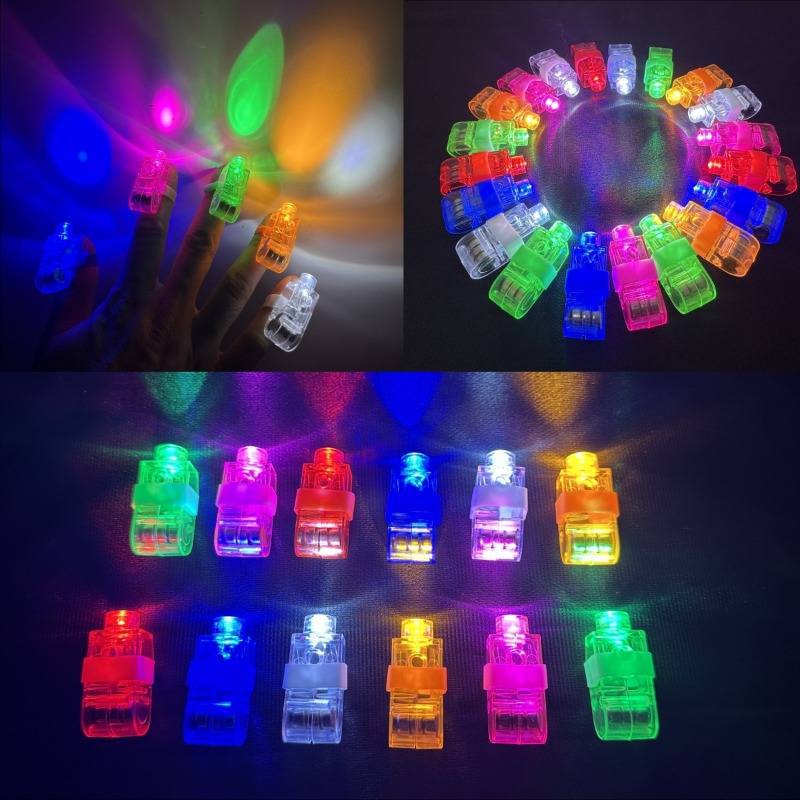 50/100 Pcs LED Finger Lights G - đánh giá và giá Decor Lighting Hours