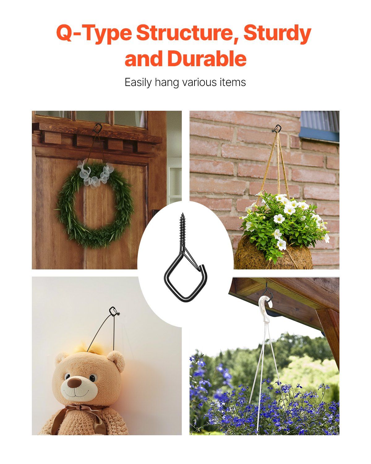 20PCS Q Hanger Hooks Heavy Dut - đánh giá và giá Lighting Christmas Decor