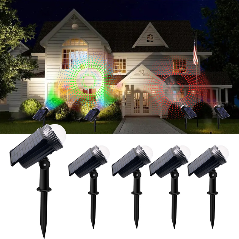 Outdoor Solar Projection Drip  - đánh giá và giá Wall Decor Lighting Tree
