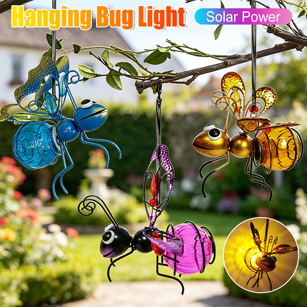 Hanging Bug Light Solar Powere - đánh giá và giá Lighting Bug Decor