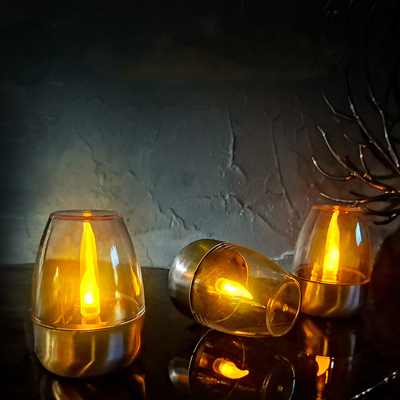 LED Solar Candles Light Flamel - đánh giá và giá Room Decor Lighting Lamp
