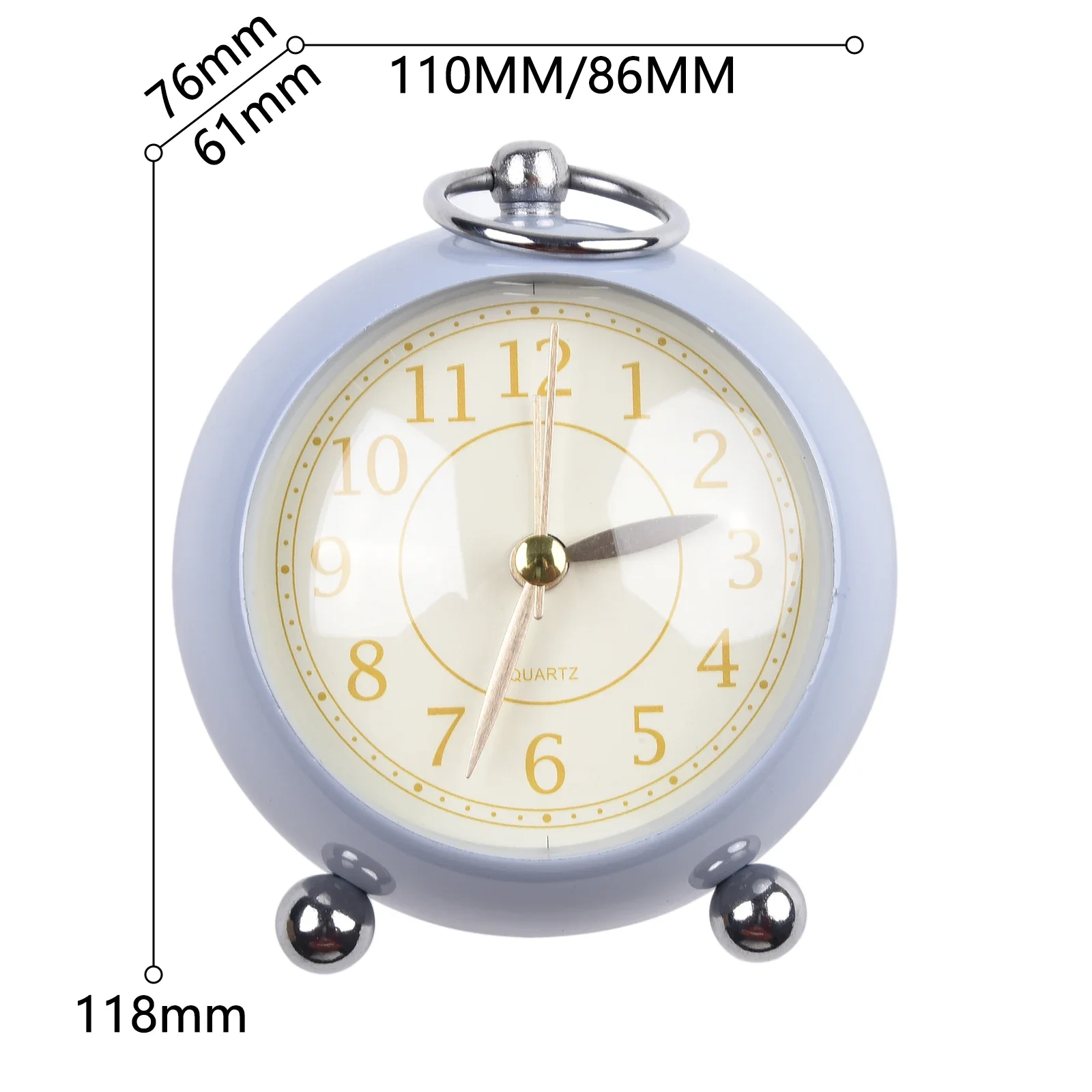 Silent Vintage Alarm Clock Rou - đánh giá và giá Decor Lighting Hours