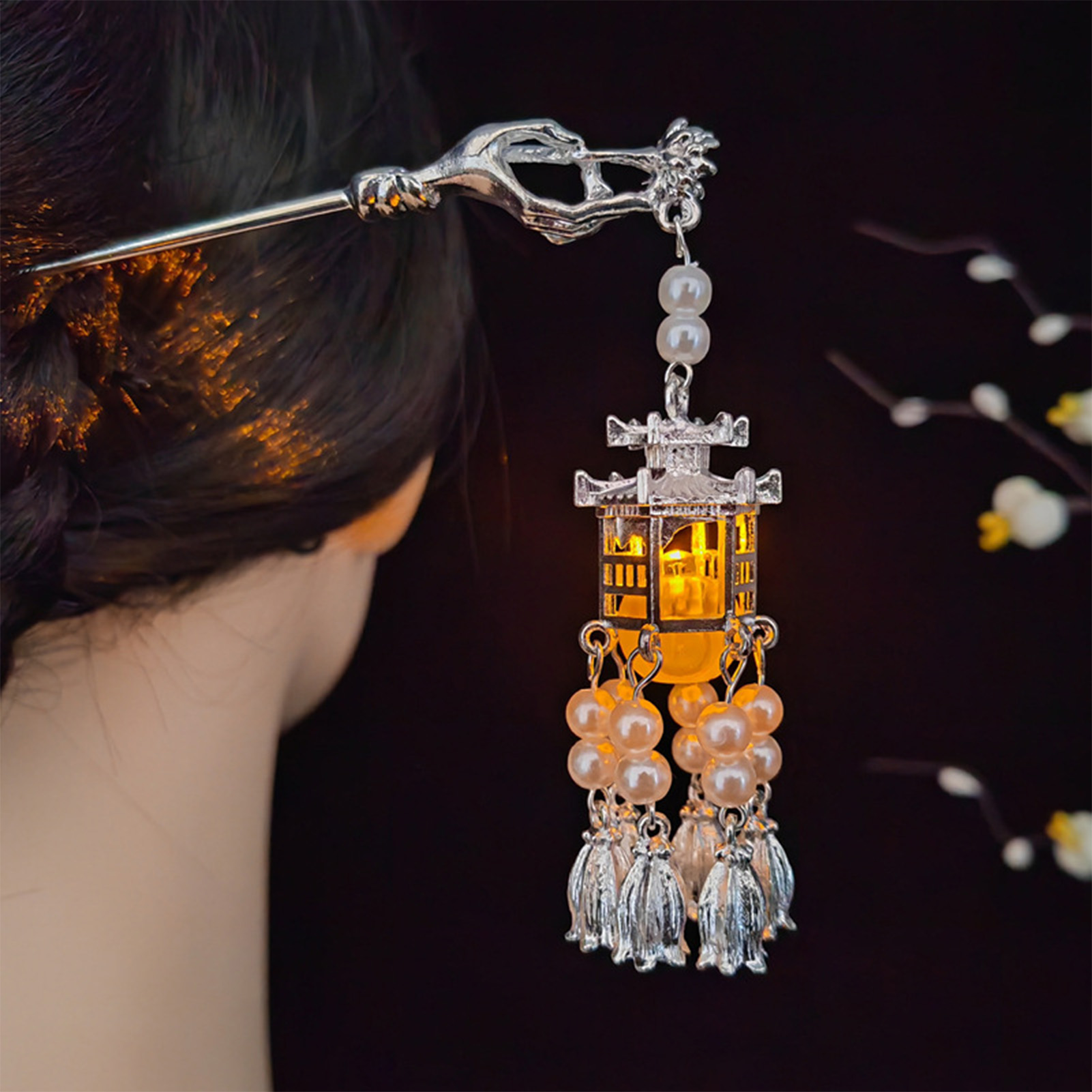 Retro Chinese Style Hair Stick - đánh giá và giá Lighting Christmas Decor