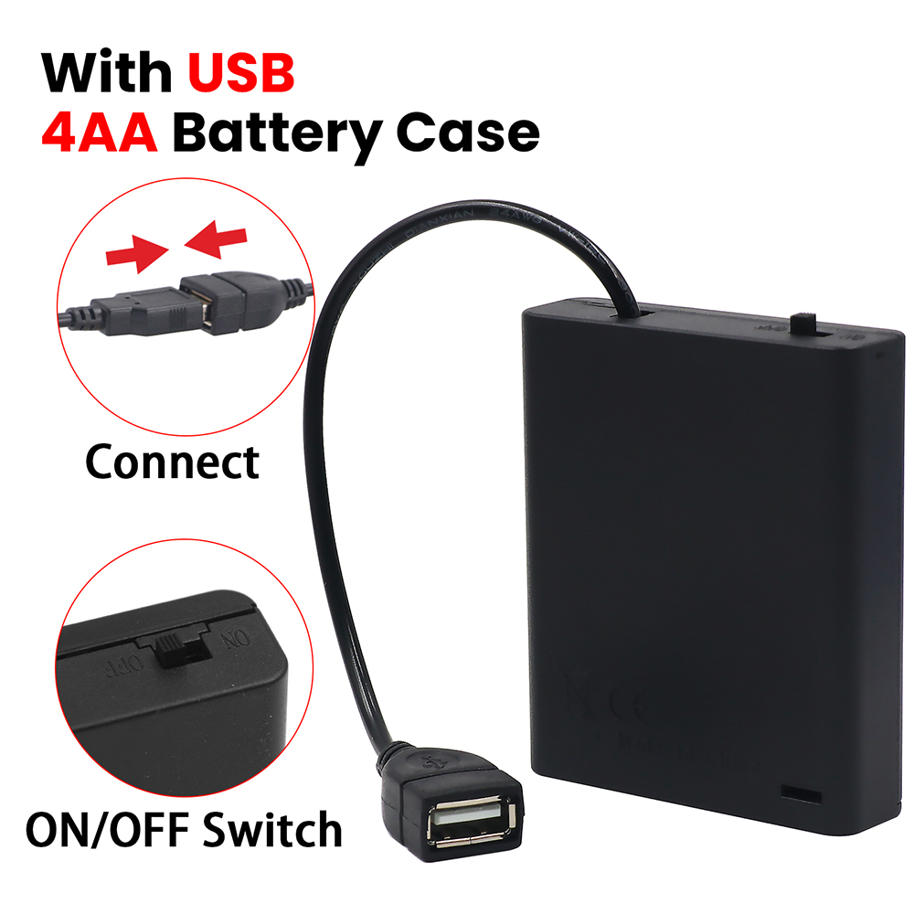 5V Switch Battery USB Power CO - đánh giá và giá Decor Lighting Hours