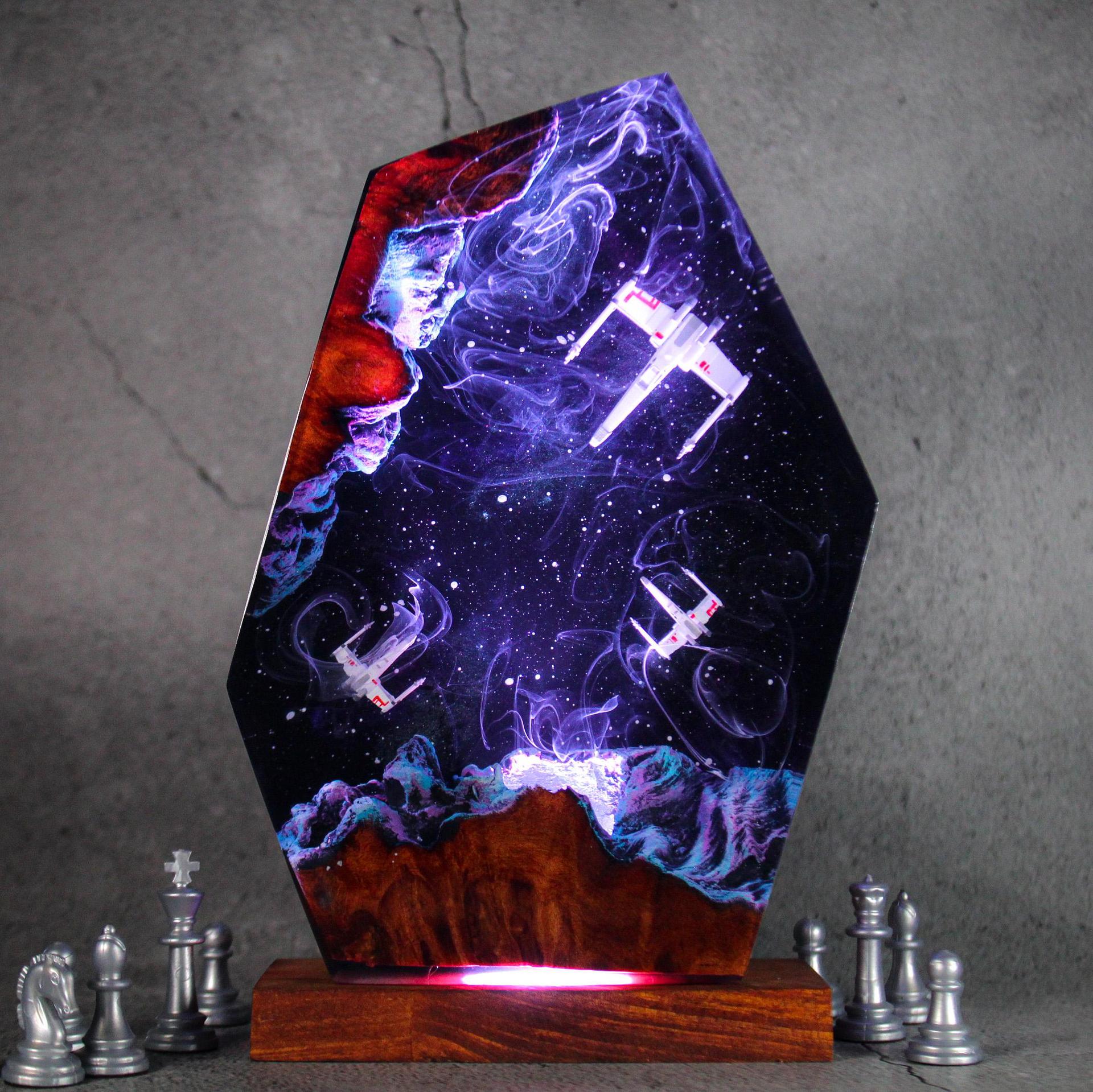 Customized Items Resin Table L - đánh giá và giá Room Decor Lighting Lamp