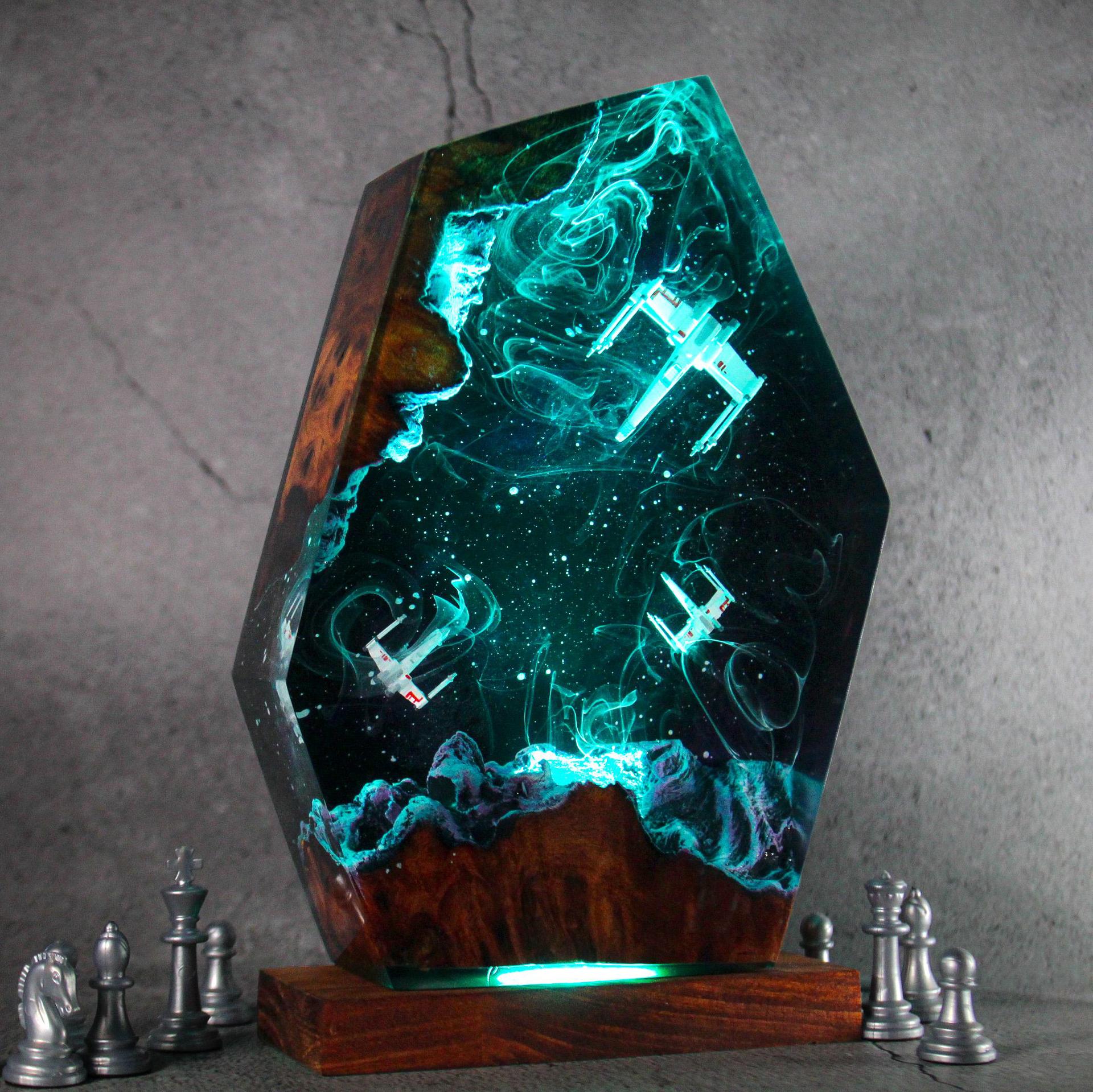 Customized Items Resin Table L - đánh giá và giá Room Decor Lighting Lamp