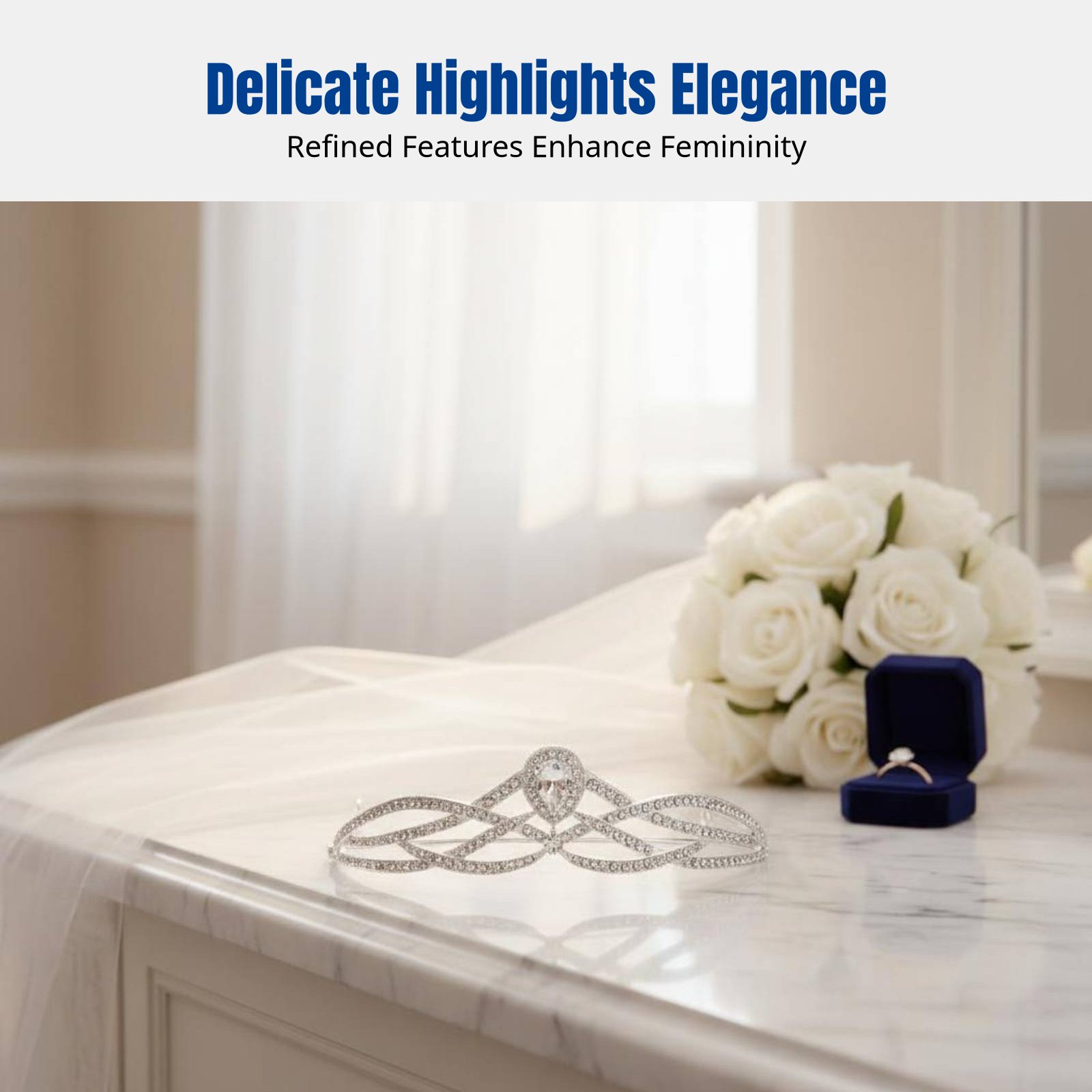 Zircon Inlaid Headband, Stylis - đánh giá và giá Elegant Decor & Lighting Llc