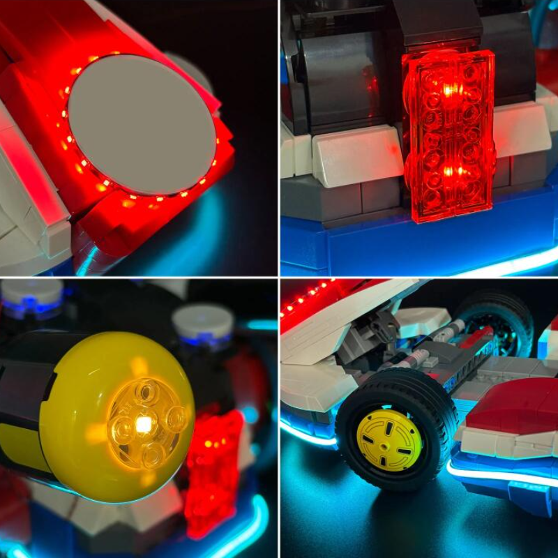 Creative LED Light Set Compati - đánh giá và giá Decor Kart Lighting