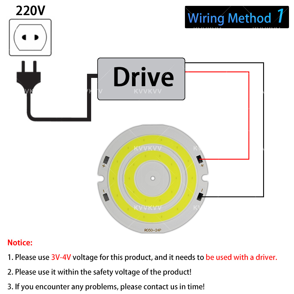 3V 4V Round COB LED Lamp Parts - đánh giá và giá Lighting Gallery