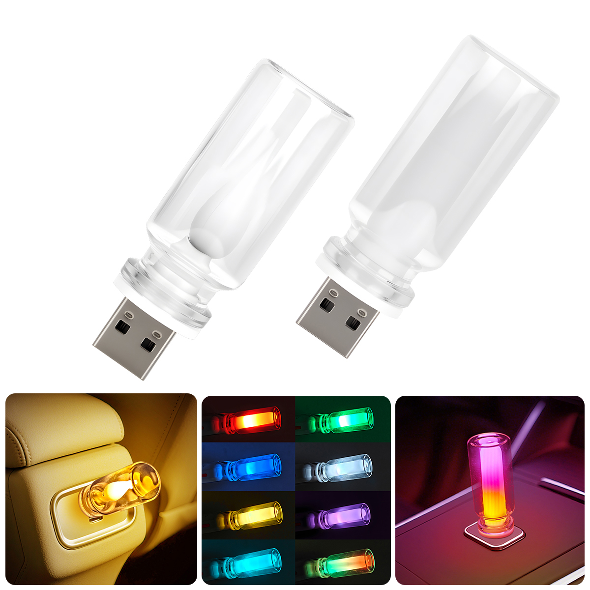 USB LED Flash Candles Light Bu - đánh giá và giá Lighting Interior Decor