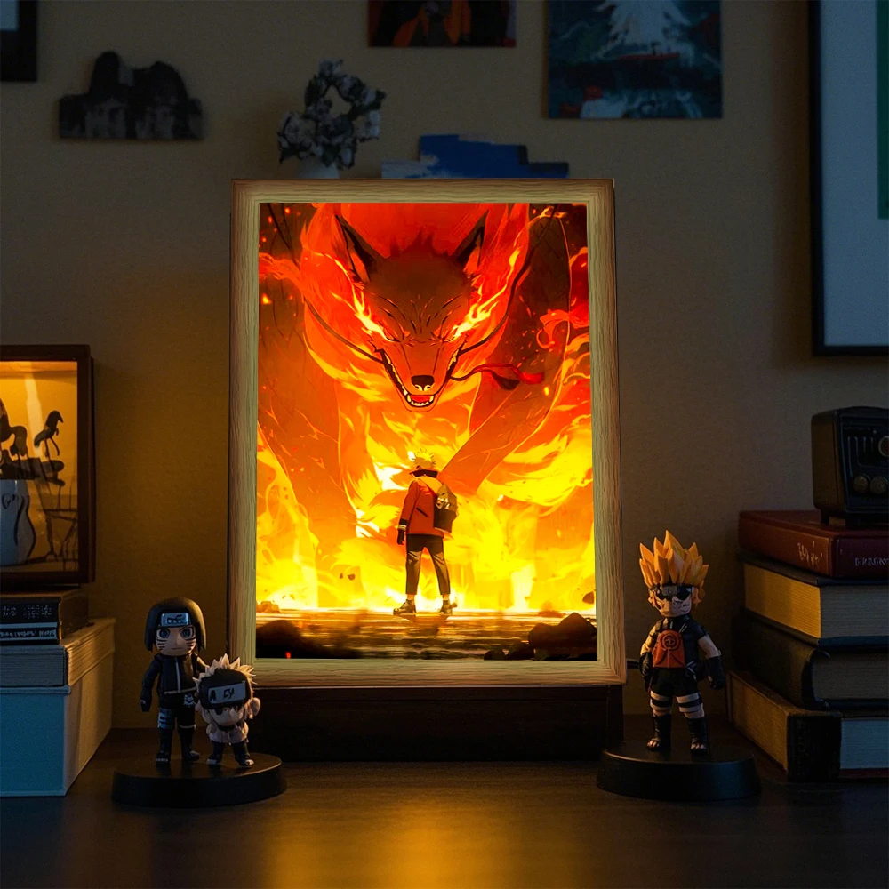 Anime Naruto Figure Sticker Li - đánh giá và giá Lighting Decor Photos