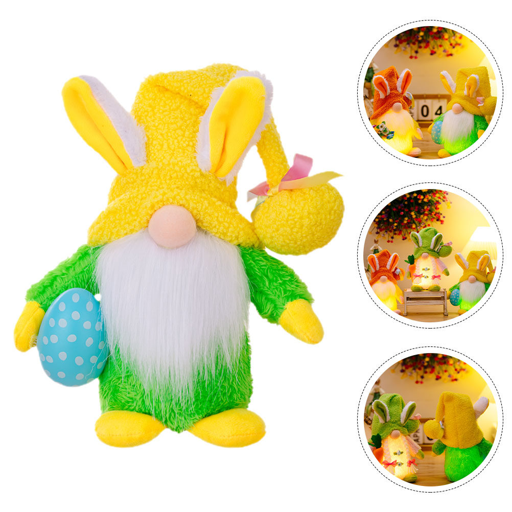 Lighted Bunny Easter Gnome Cut - đánh giá và giá Unique Lighting Decor