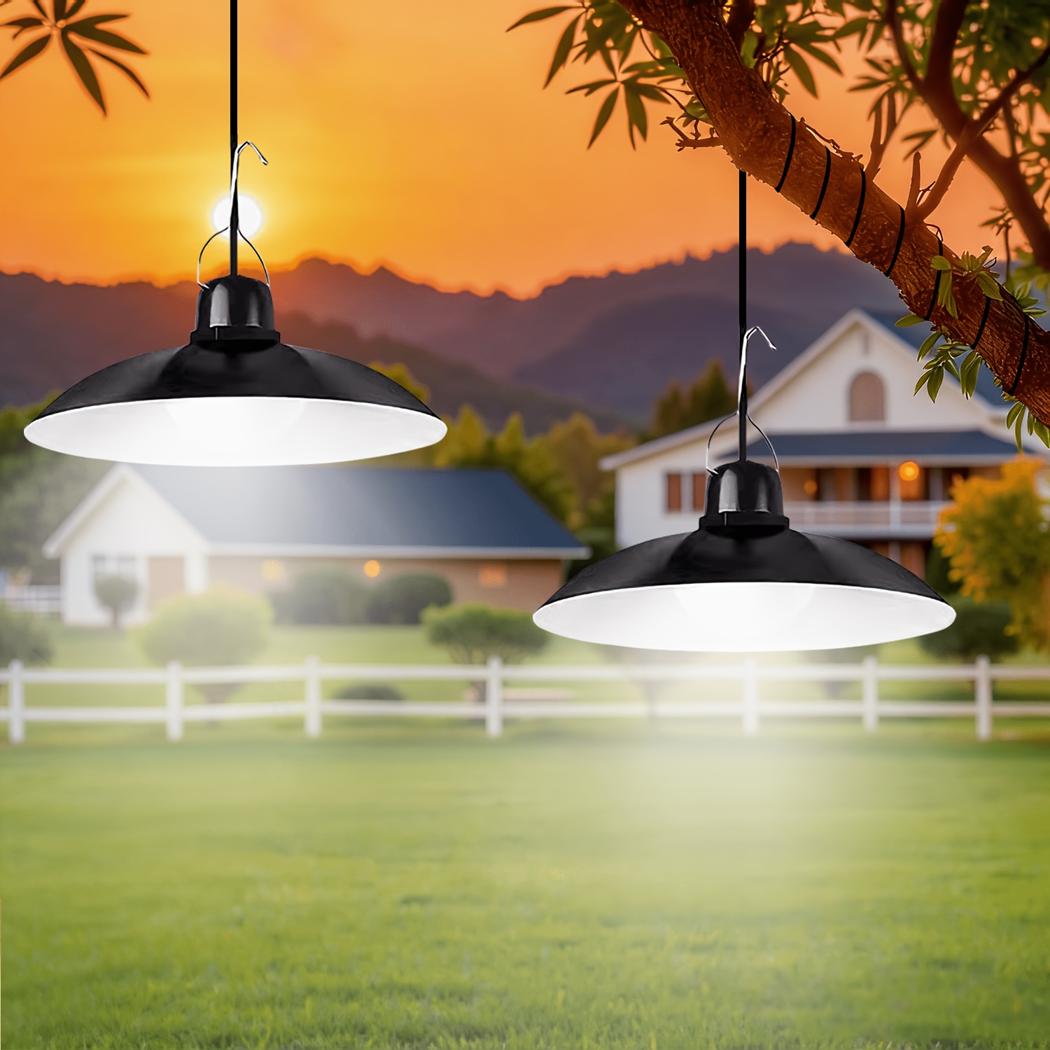 1pc Solar Pendant Light Outdoo - đánh giá và giá Room Decor Lighting Lamp